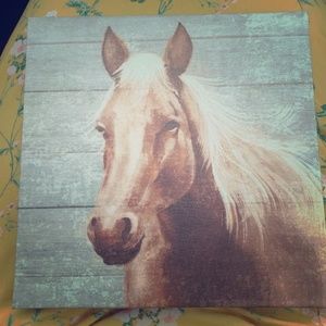 Rustic Farmhouse Wall Art of a 🐎